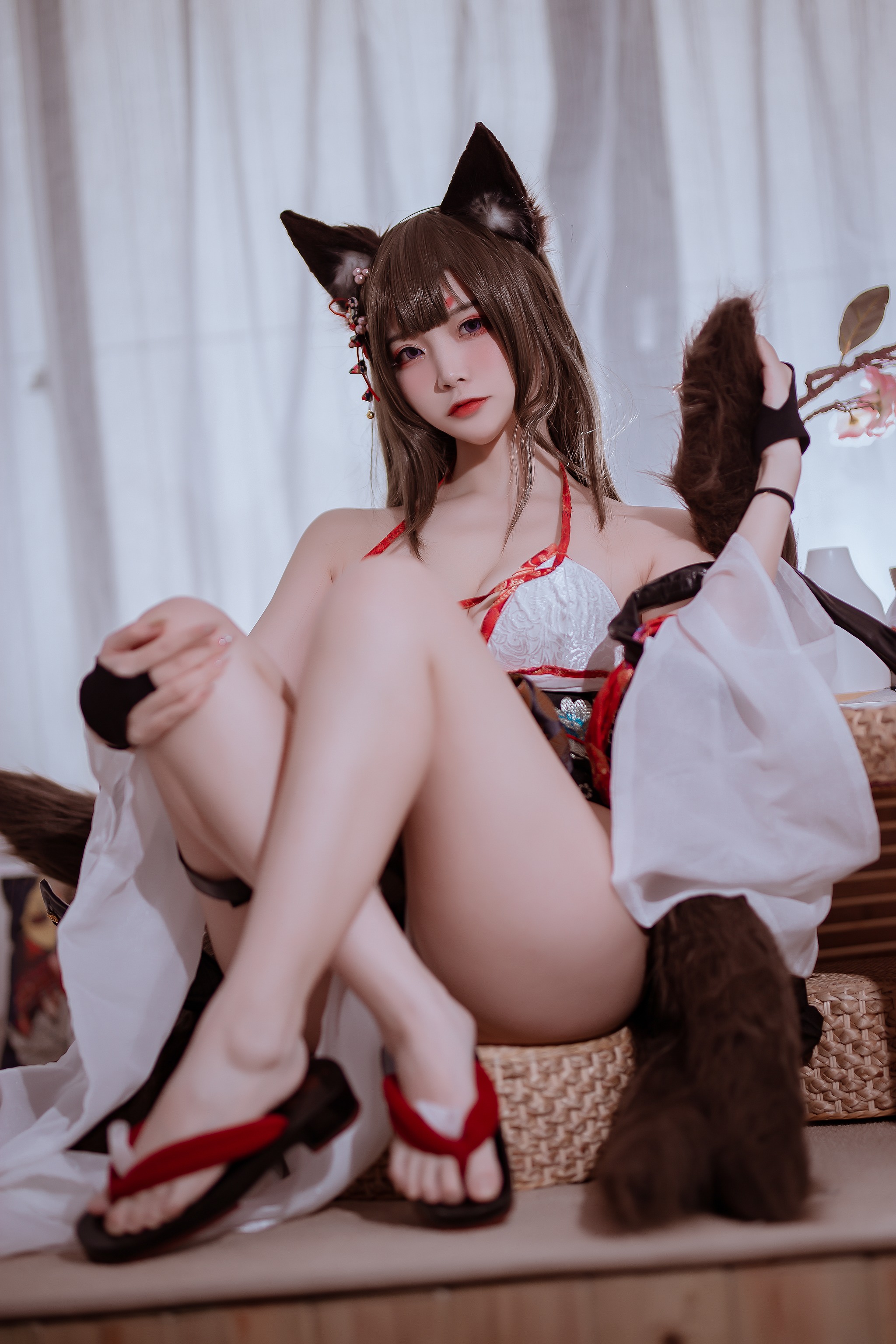 图片[1]-二佐Nisa – NO.124 二佐 碧蓝航线 天城泳装 [20P]-XikXak